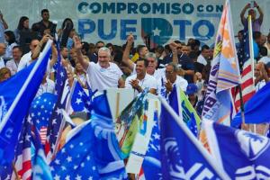 Cierre de campaña de los candidatos a la Gobernación de Puerto Rico