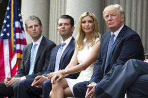 Donald Trump, Eric Trump, Donald Trump Jr., Ivanka Trump