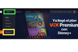 Cómo ver los video podcasts de ViX