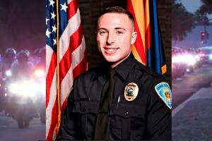 Despiden con honores a joven oficial caído en la línea del deber en Gila River