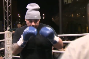 Andy Ruiz en entrenamiento 