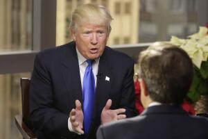 Donald Trump en entrevista con Chris Wallace, de Fox News