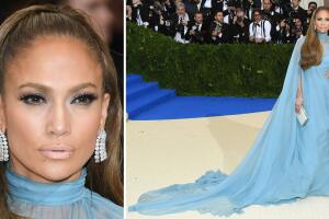 JLo en la Met Gala 2017.