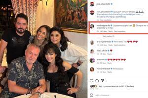 Maribel Guardia y sus amigos famosos