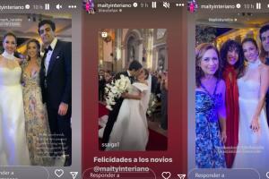 Maity Interiano se casó con Anuar Zidan ante 300 invitados que atestiguaron su juramento de amor ante Dios.