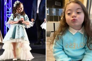 Francesca Rausi, la modelo infantil con Síndrome de Down