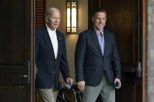 Joe y Hunter Biden