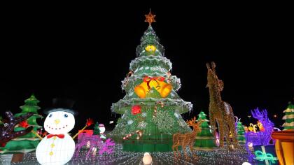 Magical Winter Lights llega a iluminar Houston.