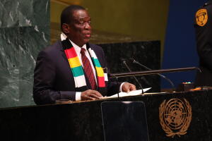 Emmerson Mnangagwa, presidente Zimbabue ONU