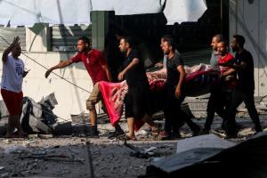 Gaza Comes Under Sustained Bombardment By Israel After Hamas Attacks
