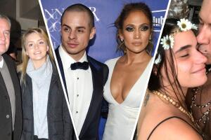 José Alberto Castro y Angelique Boyer; Casper Smart y Jennifer López; María Gabriela y Fernando Carrillo