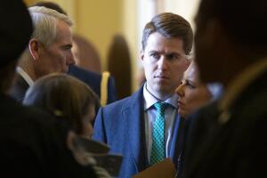 Kirstjen Nielsen, Miles Taylor, Rob Portman