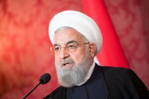 Iranian President Rouhani Visits Austria
