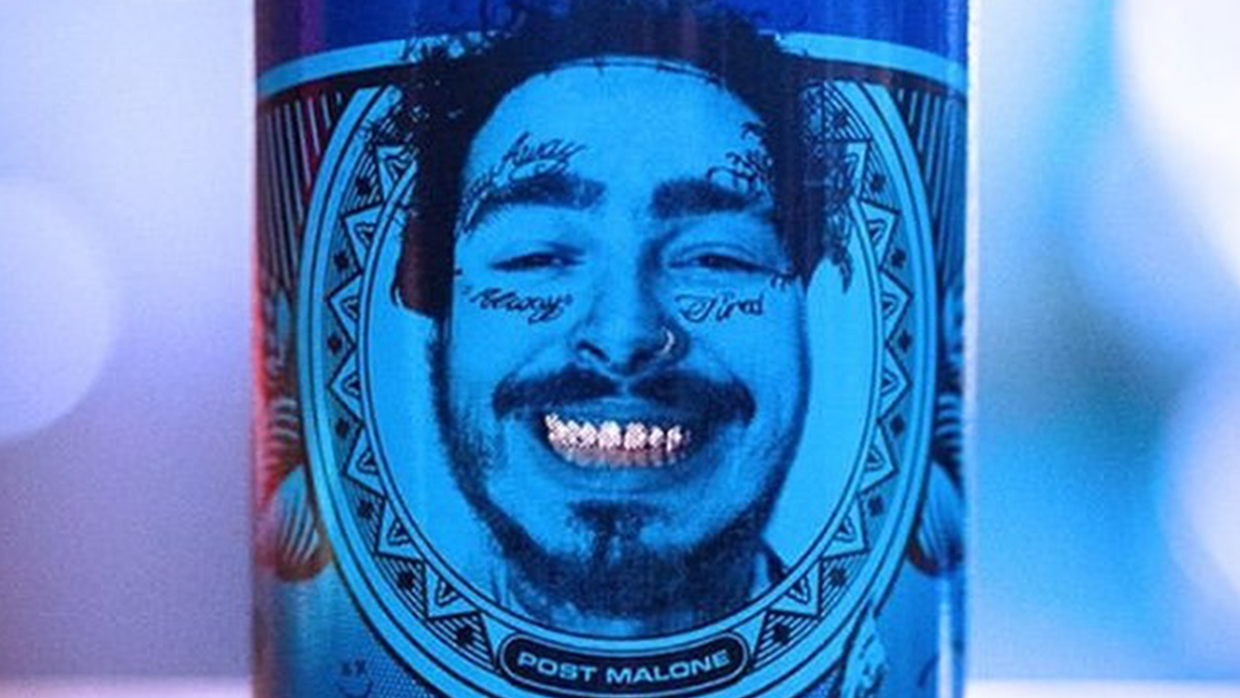 local grocery chain to sell post malone 39 s face on popular bud light cans post malone