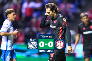 Puebla y Toluca empatan sin goles en la Jornada 4 de la Liga MX