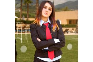 Dulce María como Roberta en 'Rebelde'