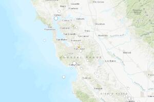 Sismo sorprende al Área de la Bahía cerca de San José