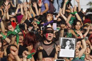 Feminist Protest In Chile