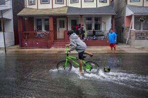 Fuertes vientos en NJ