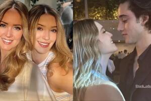 Andrea Legarreta destapa qué románticos detalles tiene novio de su hija con Mía Rubín