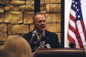 Embattled GOP Senate Candidate Judge Roy Moore Attends Mid-Alabama Republican Club's Veterans Day Event