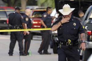 APTOPIX Houston Home Mass Shooting