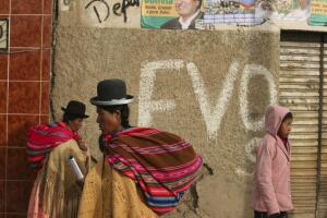 APTOPIX Bolivia Referendum