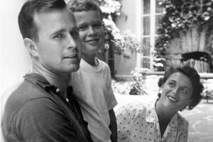 George H.W. Bush, George W. Bush, Barbara Bush