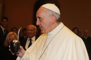 Pope Francis Meets FC Parma