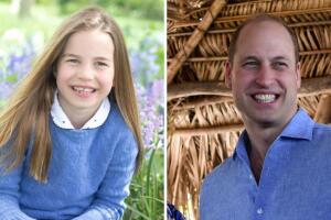 Semelhanças entre a princesa Charlotte e o príncipe William