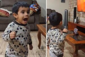 Niño aprende las vocales con canción de Dani Flow