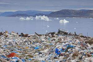 Basura en el océano