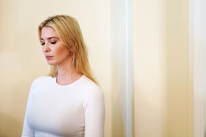 La hija del presidente y asesora de la Casa Blanca, Ivanka Trump.