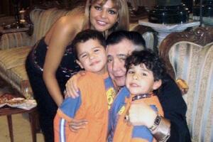 Itatí Cantoral y los gemelos de Eduardo Santamarina