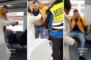 Mujer colombiana enfrenta cartertistas en Madrid y recupera sus pertenencias: videos virales