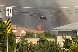 incendio forestal Cedar Park apartamentos