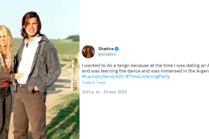 Shakira y Antonio de la Rúa