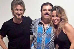 Sean Penn, "El Chapo" y Kate del Castillo.
