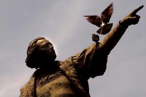 Estatua de Cristobal Colón en Santo Domingo, República Dominicana