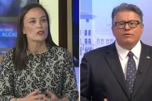 Gina Ortiz y Rolando Pablos representan visiones opuestas en una contienda cerrada que refleja divisiones políticas en San Antonio.