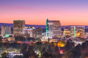 Boise, Idaho, USA Downtown