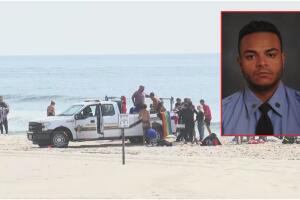 bombero FDNY playa nueva jersey nueva york