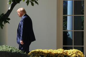 President Donald Trump Departs White House For Shale Conference In Pittsburgh