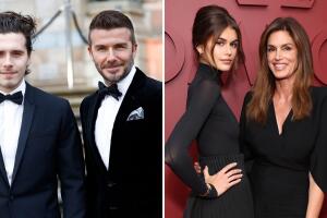 Los hijos de David Beckham y la hija de Cindy Crawford están triunfando
