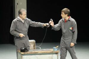 Héctor Bonilla y su hijo Sergio 