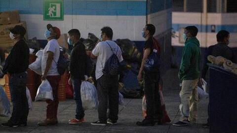 Más de 23,000 migrantes fueron detenidos o devueltos a la frontera sur de Estados Unidos en el mes de mayo