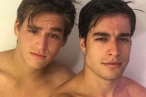Danilo Carrera y su hermano
