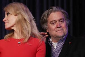 Republican Presidential Nominee Donald Trump Holds Election Night Event In New York City