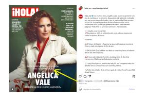Angélica Vale habla de su divorcio de Otto Padrón en la revista ¡HOLA!