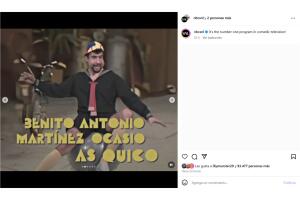 Así se veía Bad Bunny como 'Quico'.